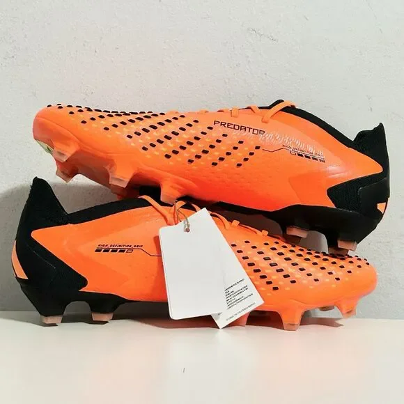 Adidas Predator Accuracy.1 Low FG “Heatspawn Pack” Men Size 9-9.5 Cleats No Lid - Picture 6 of 9